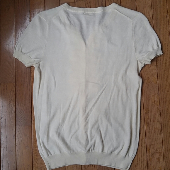 ♦3 for $15 J.Crew Ivory Cardigan Top - Picture 6 of 8